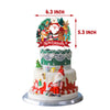 Christmas Paper Cupcake Cake Toppers 13pk