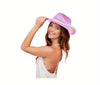 Iridescent Pink Cowboy Hat