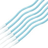 Blue Wavy Curve Birthday Candles 6pk