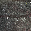 Black Sequin Table Runner 180cm
