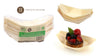 Small ECO Bamboo Catering / Serving Boat - 11CM x 6.5CM 12pk