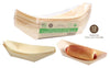 Large ECO Bamboo Catering / Serving Boat - 17.5CM x 8CM 12pk (Copy)