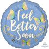 Feel Better Soon Round 45cm Standard Foil Balloon
