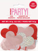 Jumbo Hearts Foil Confetti 14.1g