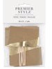 Write On Food Picks Food Labels Paper With Gold Foil Flags