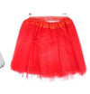 3 layers Kids Tutu Skirt Book Week Costumes Red