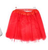 3 layers Kids Tutu Skirt Book Week Costumes Red