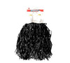 2pk Black Cheeringleading Pom Poms 2pk