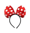 Red Minnie Mouse Headband Party Kids Costumes
