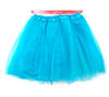40cm 3 layers Adult Tutu Skirt Costumes - Light Blue