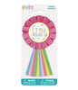 It's My Birthday Pink Award Ribbon Badge