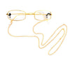 100 Days Of School Costume - Gold Rim Glasses With Chain