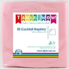 50pk Baby Pink Cocktail Paper Napkins