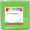 50pk Lime Green Cocktail Paper Napkins