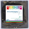 50pk Black Cocktail Paper Napkins