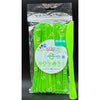 Lime Green Plastic Knife 20pk