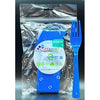 Royal Blue Plastic Fork  20pk