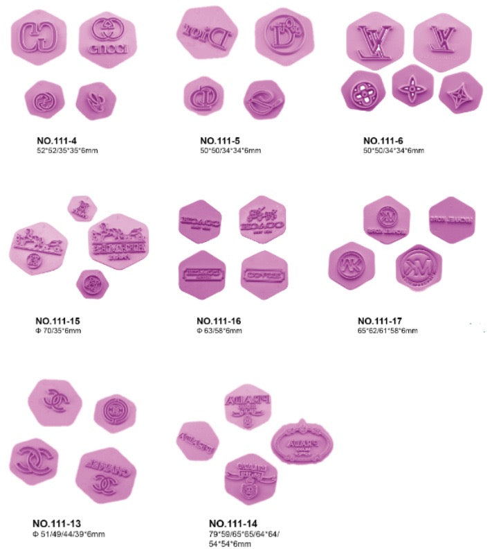 Chanel Logo Luxury Brand Plunger Fondant Cookie Cutter Set 4pcs – Top ...