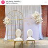 Gold & White Chair