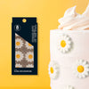 8pcs Daisy Flowers Edible Cake Icing Decorations