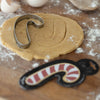 Christmas Candy Metal Stainless Steel Cane Cookie Cutter - Coo Kie