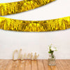 Metallic Gold Foil Curtain 6m Fringe Garland