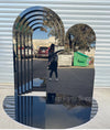 120x210cm Acrylic 3D Layers Black Arch