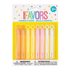 8pcs Mini Pastel Bubble Wands
