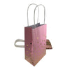 Pink With Gold Dots Paper Gift Bag