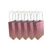 Pink With Gold Dots Paper Gift Bag