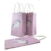 Unicorn Pink Paper Gift Bags 5pk