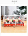 Christmas Santa Tealight Candles Pack of 3