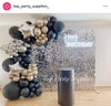 Silver Shimmer Wall