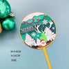 Merry Christmas Acrylic CupCake Topper