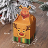 Christmas Happy Deer Carry Gift Or Sweets Box With Handle