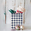 10pcs Blue Gingham Paper Gift Bags