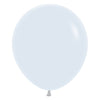 6PK Fashion White Sempertex 46cm 18'' Latex Balloons