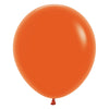 6PK Fashion Orange Sempertex 46cm 18'' Latex Balloons
