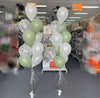 2pcs Numbers With 2 Sets Confetti Bouquets