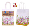 20CM X 15CM X 9CM 4pk Craft Heritage Floral Paper Gift Bags