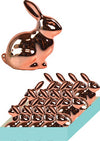 Easter Metallic Rose Gold Bunny Decoration
