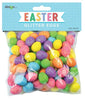 100PK Glitter Mini Easter Eggs