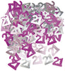 21st Glitz Pink Birthday Table Foil Confetti / Scatters 14g
