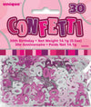 30th Glitz Pink Birthday Table Foil Confetti / Scatters 14g
