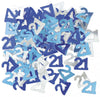 21st Birthday Blue & Silver Table Foil Confetti / Scatters 14g
