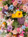 Spring Rainbow Faux Florals