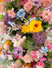 Spring Rainbow Faux Florals