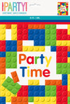 Building Blocks Plastic Party Lootbags Gift Bags 8pack