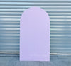100x180cm Acrylic Pink Plain Arch