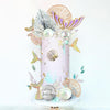 Mermaid Tail Round Balls Cake Toppers Cake Decorations